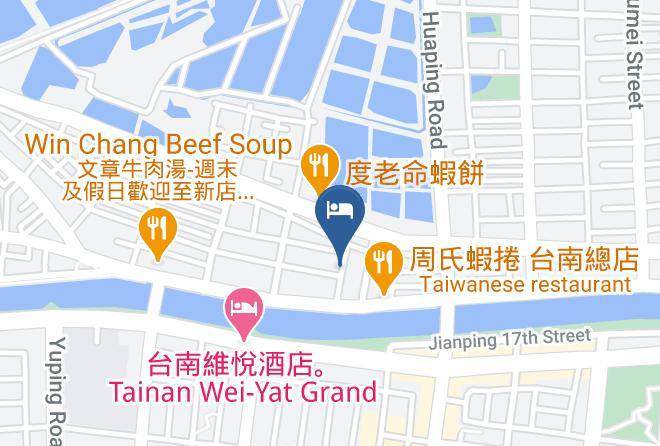 Anping District - Moon 2 Tainan Maps