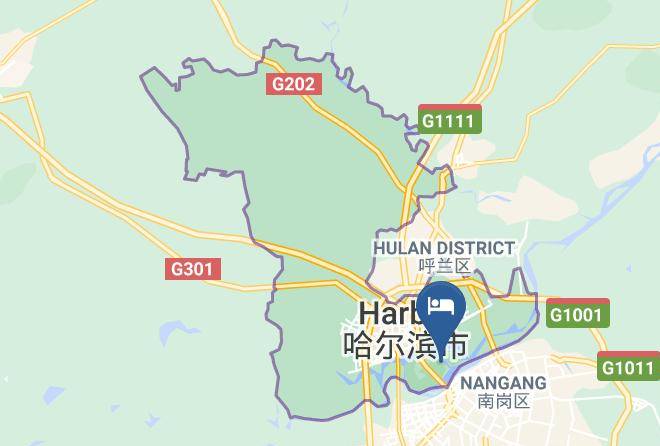 Harbin - Moon Bay Tv City Hotel Maps