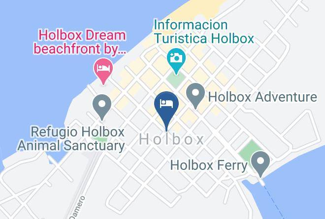 Lazaro Cardenas - Moon Dreams Holbox Maps