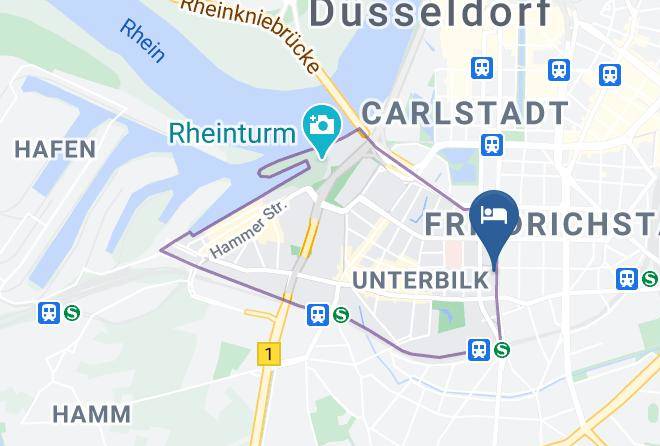 Dusseldorf - Moon Hotel Und Gastronomie Gmbh Maps