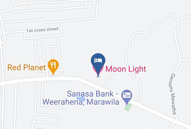 Kurunegala - Moon Light Hotel Maps