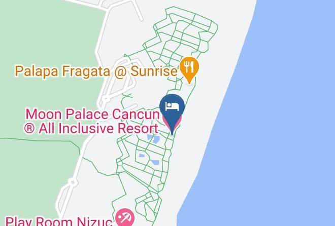 Benito Juarez - Moon Palace Cancun Maps