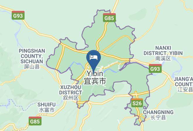 Yibin - Moon Peninsula Business Hotels Maps