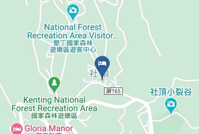 Pingtungnty - Moon Shy Kenting Boutique Hotel Maps