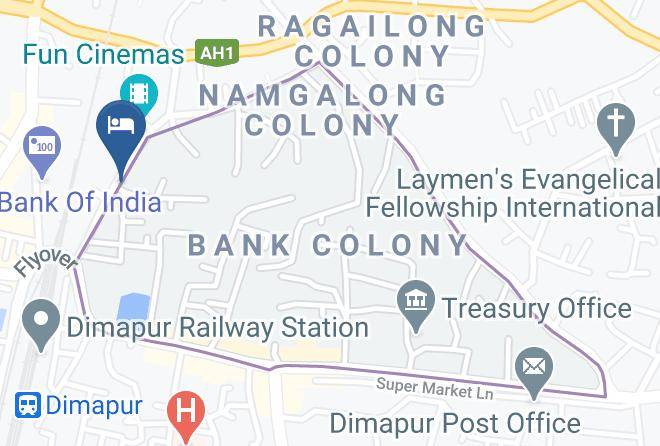 Dimapur - Moon Star Hotel Maps