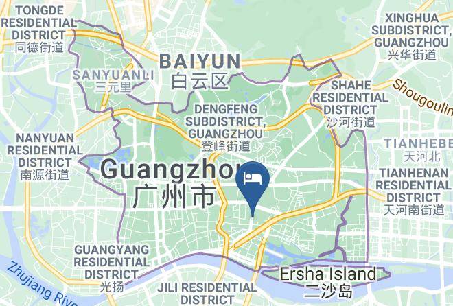 Guangzhou - Moonbay Business Hotel Maps