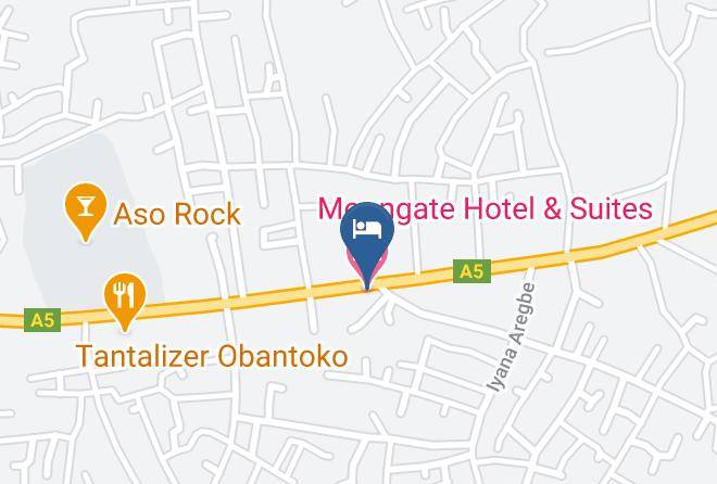 Abeokuta South - Moongate Hotel & Suites Maps