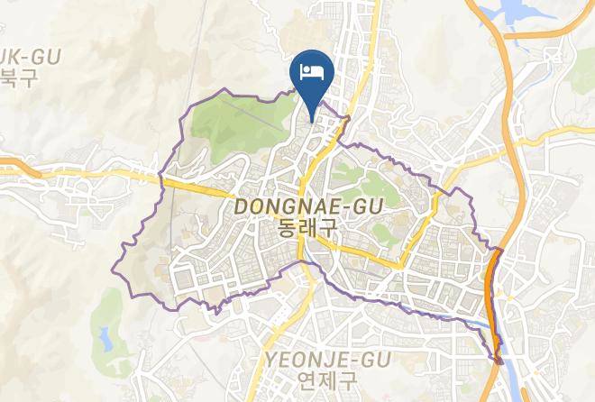 Dongnaegu - Moonhwa Hot Spring Tourist Hotel Maps
