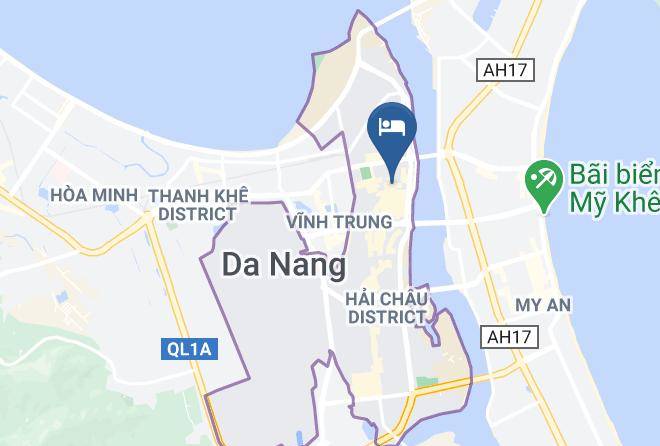 Da Nang - Moonlight 2 Hotel Da Nang Maps