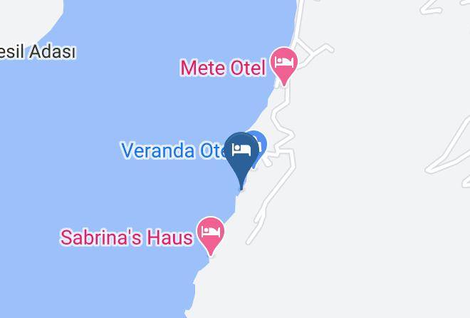 Marmaris - Moonlight Butik Otel Bozburun Maps
