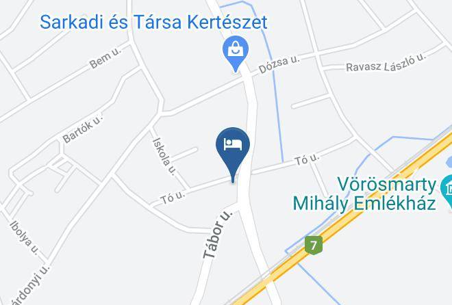 Kapolnasnyek - Moonlight Hotel Maps