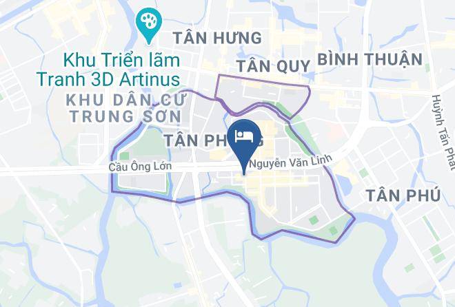 Moonlight Hotel Saigon South Map - Ho Chi Minh City - Tan Phong