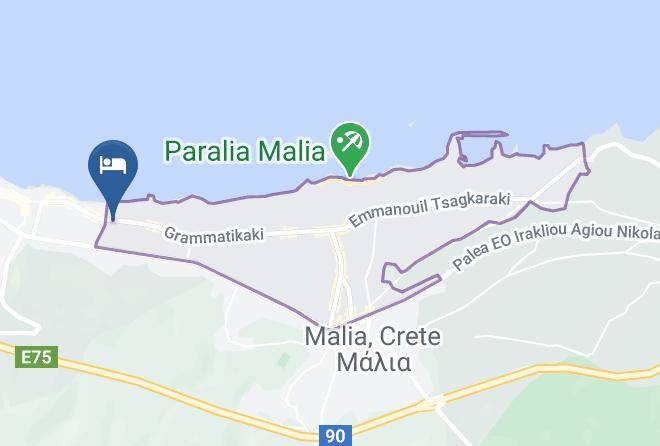 Iraklion - Moonlight Hotel Maps