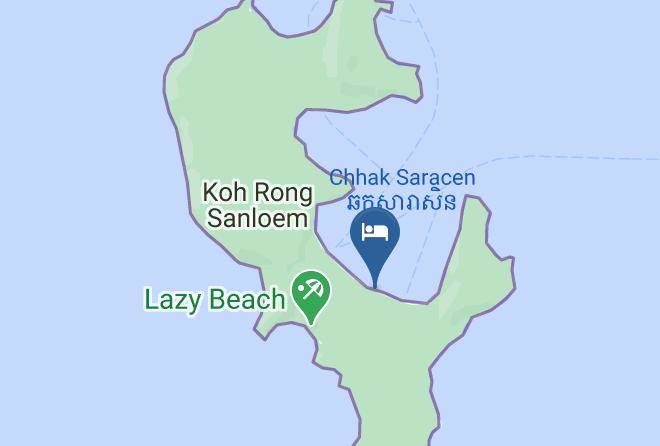 Preah Sihaknuk Town - Moonlight Resort Maps