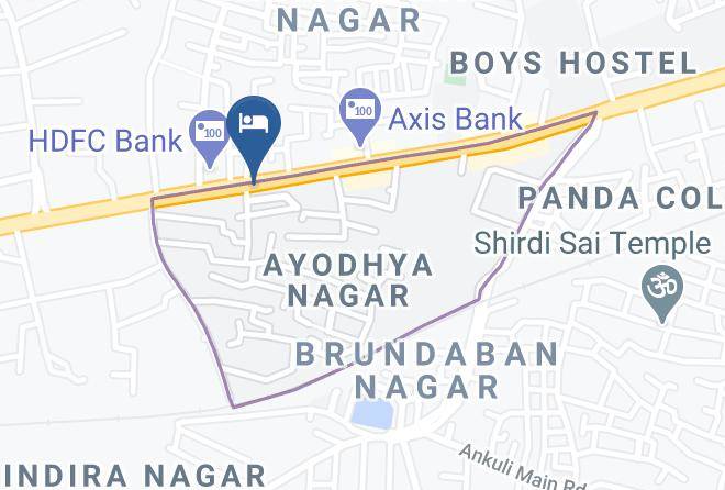 Brahmapur - Moonlite Hotel Maps