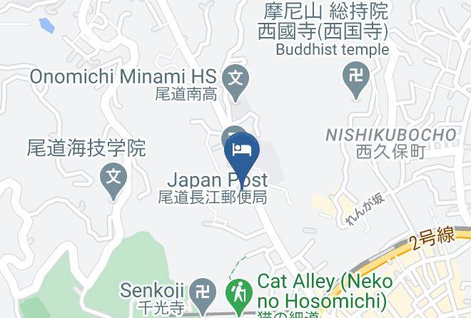 Onomichi City - Moons Cafe Maps