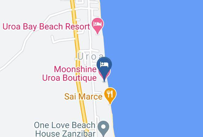Central - Moonshine Uroa Boutique Hotel Maps