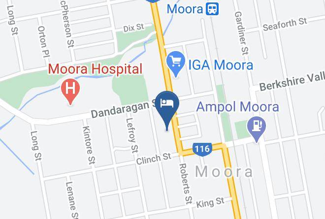 Moora - Moora Motel Maps