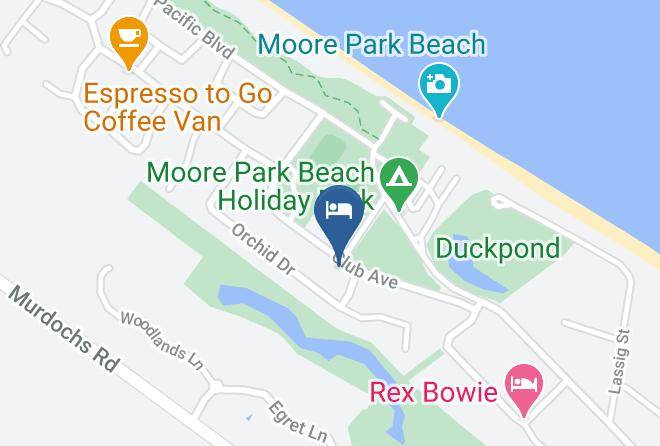 Bundaberg - Moore Park Beach Motel Maps