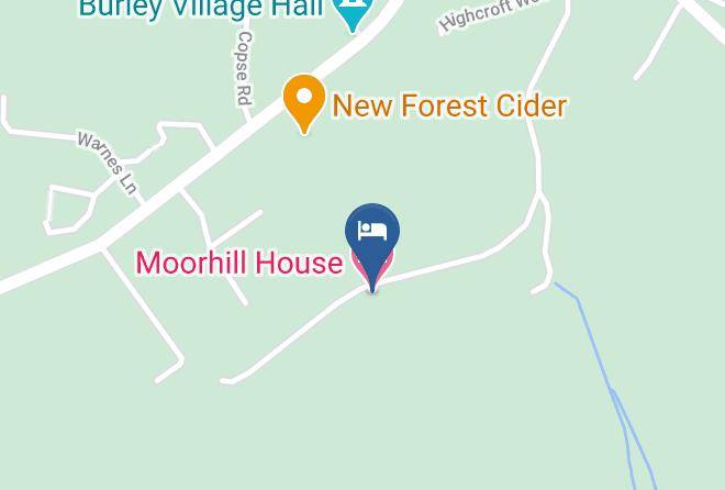 Hants - Moorhill House Hotel Maps