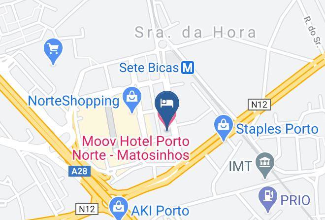 Matosinhos - Moov Hotel Porto Norte Matosinhos Maps