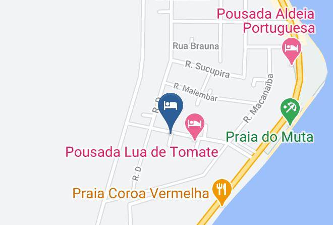 Porto Seguro - Morada Dos Coqueiros Praia Hotel Maps