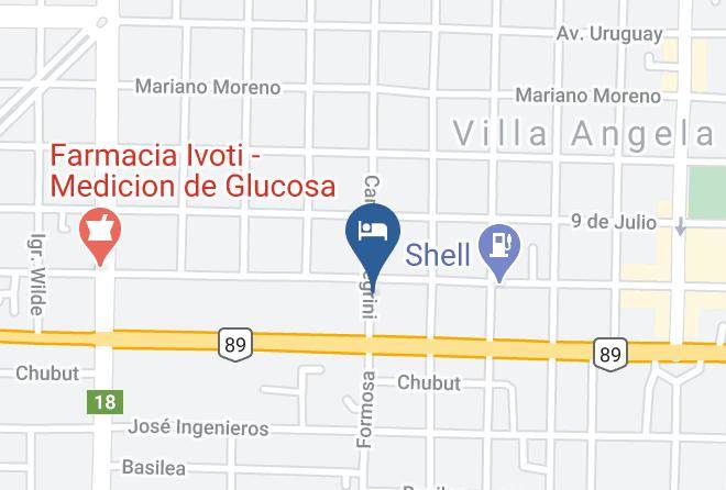 Villa Angela - Morada Hotel Maps