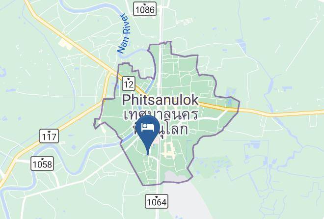 Amphoe Mueang Phitsanulok - Morage Hotel Maps