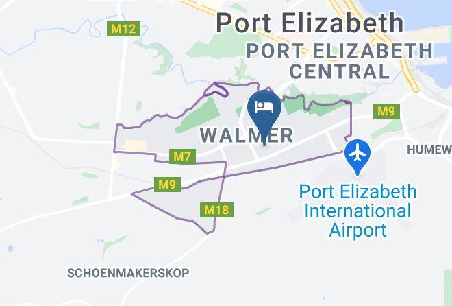 Nelson Mandela Bay - Walmer Villiers Self Catering Maps