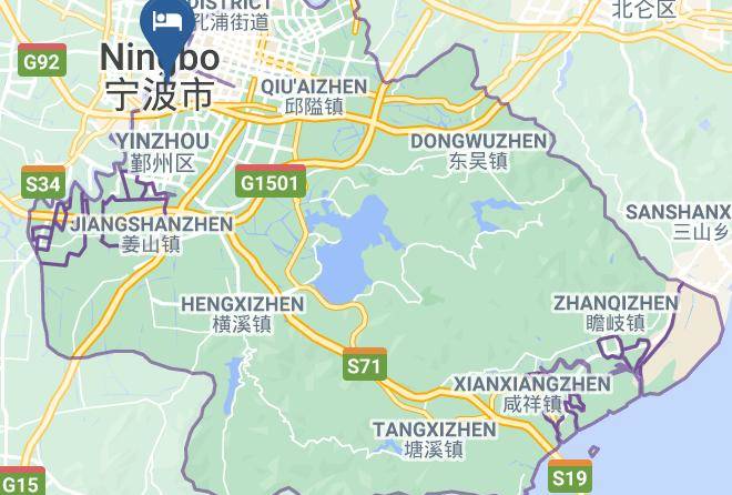 Ningbo - Moran Hotel Maps