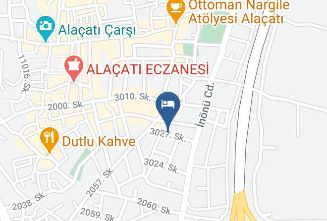 Cesme - Moranka Otel Maps