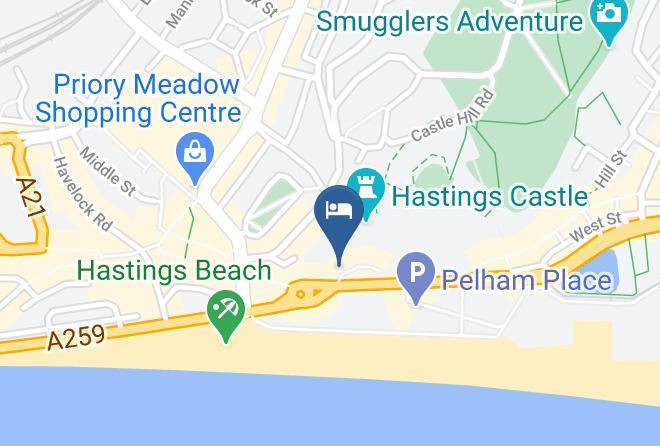 East Sussex - Moray Hastings Maps