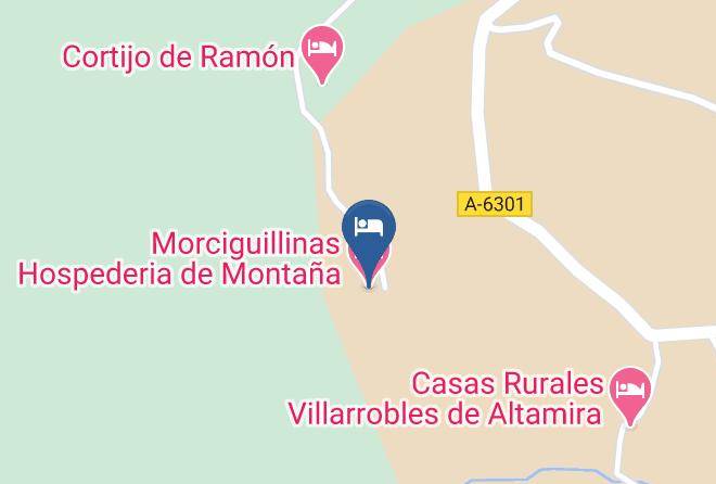 Jaen - Morciguillinas Hospederia De Montana Maps