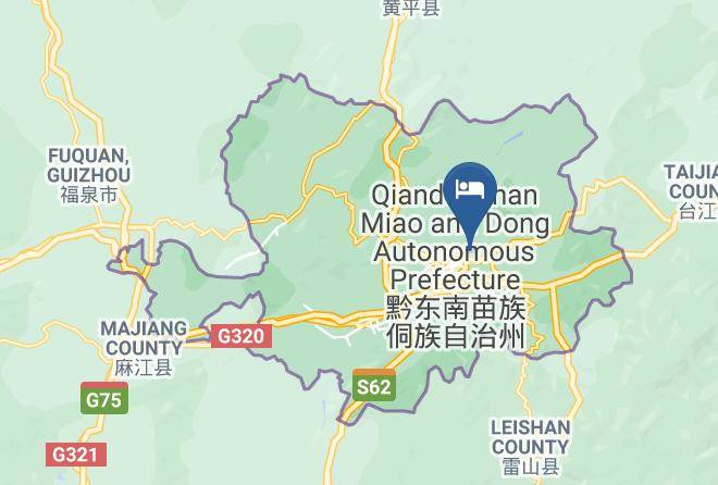 Qiandongnan Aut Prefecture - More Hotels In Qiandongnan Kaili Maps