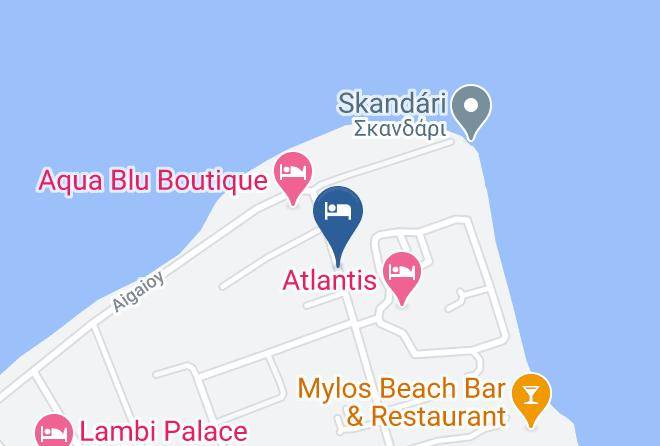 More Meni Cosmopolitan Hotel Map