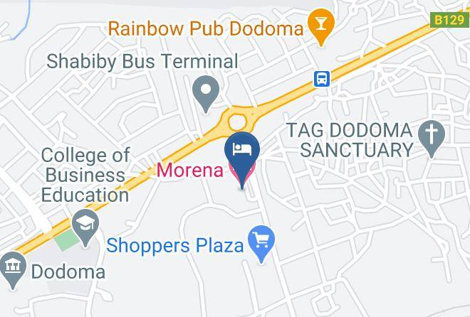 Dodoma Urban - Morena Hotel Maps