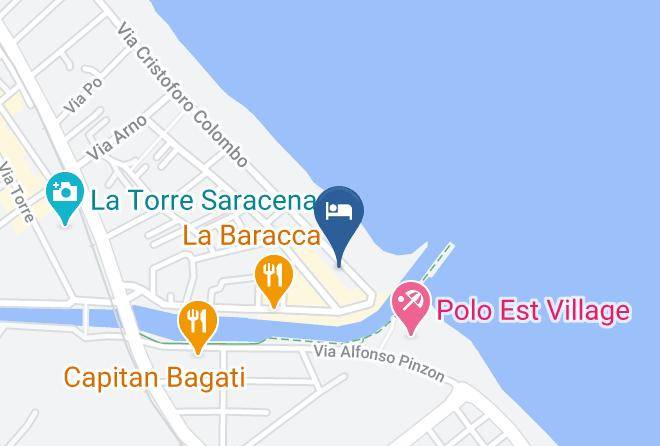 Rimini - Morena Hotel Maps