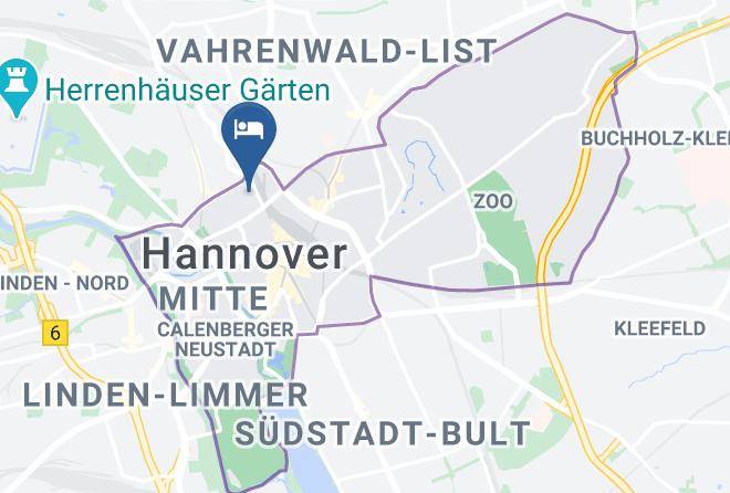 Stadt Hannover - Moreno Hotel Maps