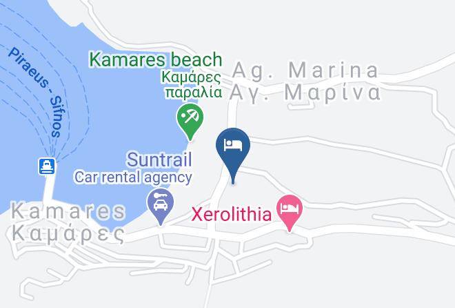 Milos - Morfeas Pension Maps