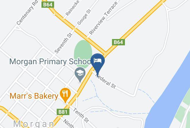 Morgan Colonial Motel Map