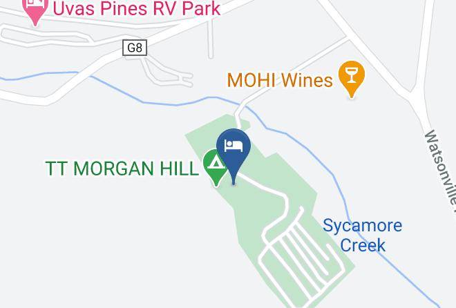 Santa Clara - Morgan Hill Rv Resort Maps