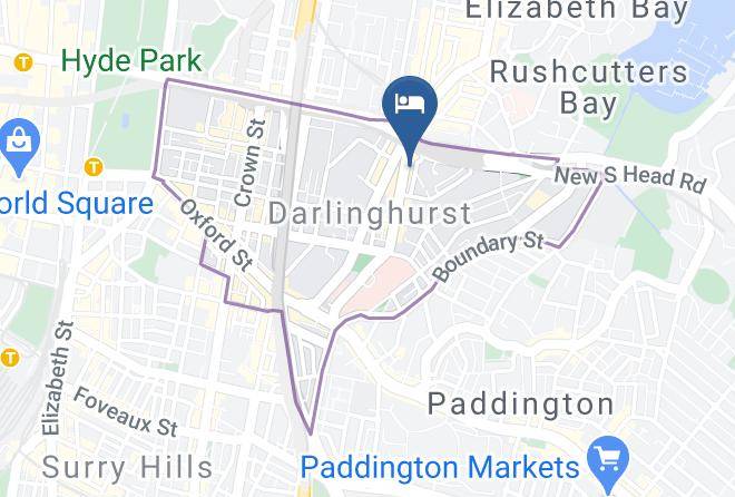 Sydney - Morgans Boutique Hotel Maps