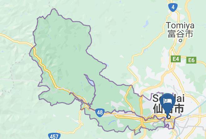 Sendai City Aoba Ward - Mori No Hotel Sendai Maps