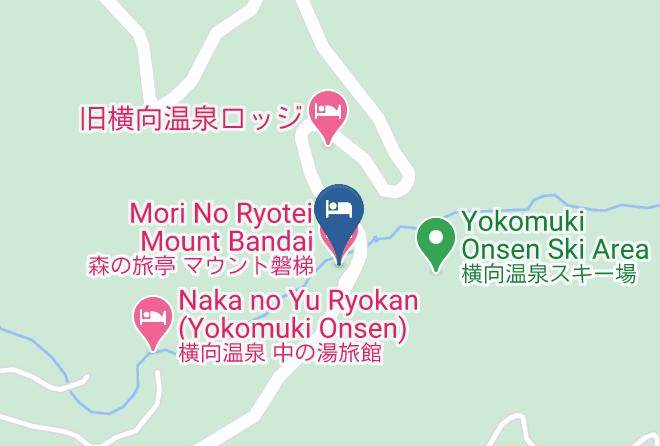 Inawashiro Townyama District - Mori No Ryotei Mount Bandai Maps