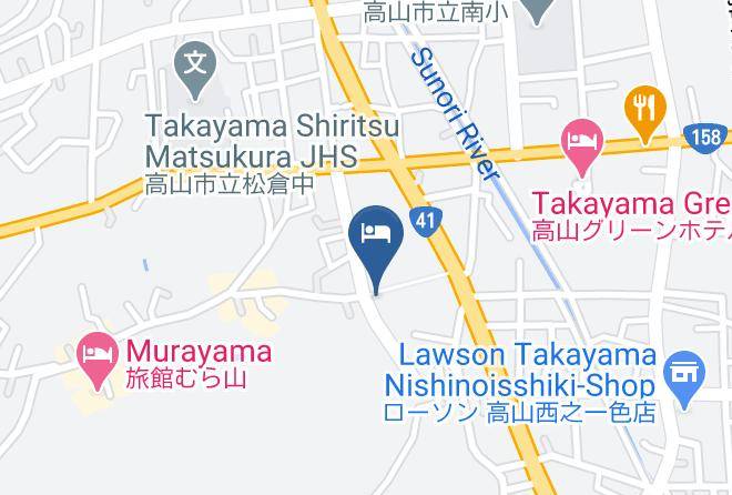 Takayama City - Morimoto Maps