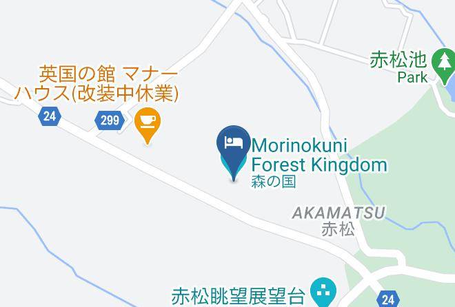 Morinokuni Forest Kingdom Map - Tottori Pref - Daisen Townsaihaku District