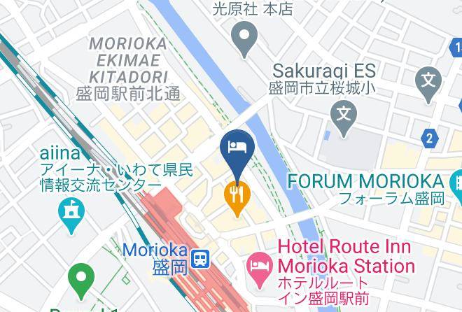 Morioka New City Map