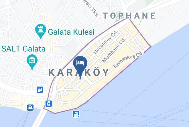 Beyoglu - Hotel Morione Maps