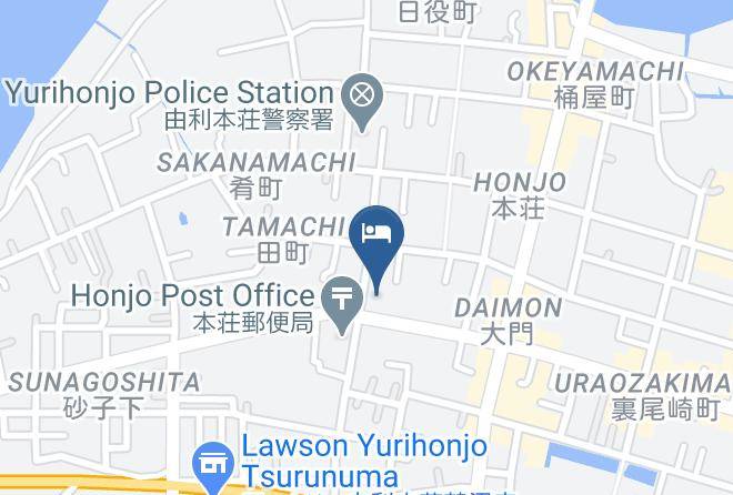 Morishita Ryokan Map