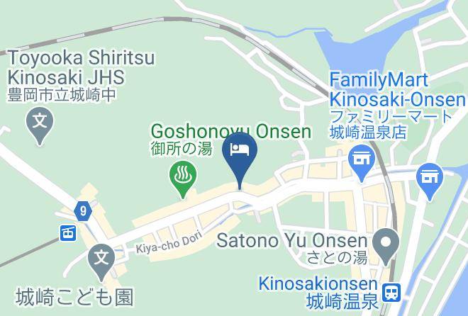 Toyooka City - Morizuya Inn Maps